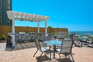 Condo, 1 King Bed with Sofa bed (Twin Palms 603) | Outdoor dining