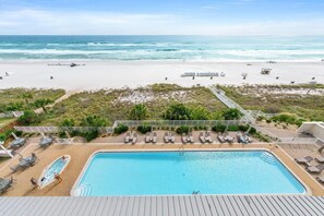 Condo, 1 King Bed with Sofa bed (Twin Palms 603) | Pool | Indoor pool, outdoor pool - Twin Palms 603 (Panama City Beach)
