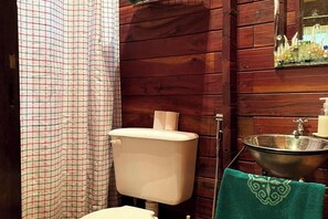 淋浴设施、坐浴桶、毛巾、肥皂