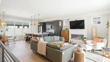 تلفزيون، مدفأة