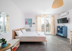 Fer et planche à repasser, Wi-Fi, draps fournis