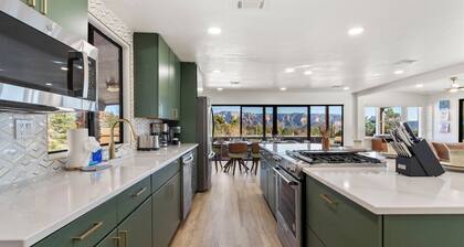 Discover luxury at Sedona Hiatus, a spacious 4BR retreat in West Sedona.