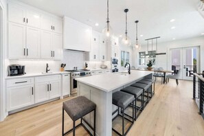 Fridge, microwave, oven, stovetop - Big Beach Watch: Walk to Beach Access - Private Pool - Sleeps 21 (Santa Rosa Beach)