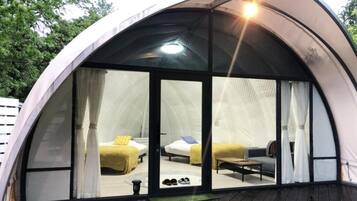 ベーシック バンガロー | 1 室のベッドルーム、WiFi (無料)