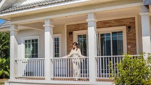 Comfort Double or Twin Room, Garden View | Terrace/patio