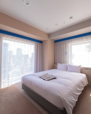 Corner Double Room Non-Smoking | In-room safe, desk, free WiFi - THE BASEMENT HOTEL Osaka Honmachi  (Osaka)