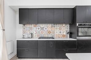 Casa luxo, 3 quartos, para não fumantes, cozinha | Cozinha privada | Cafeteira/chaleira, chaleira elétrica