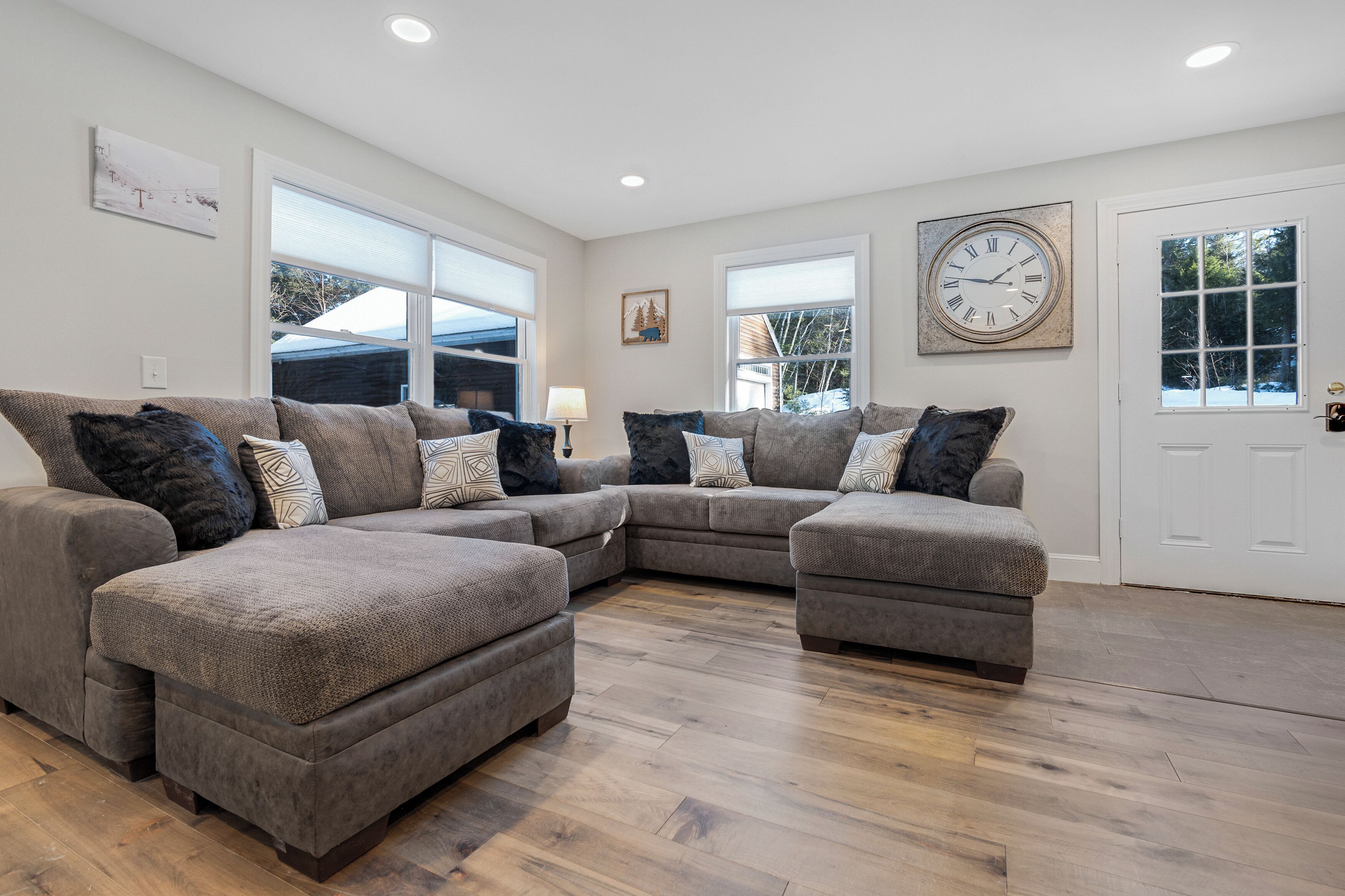 Smart TV, table football, books