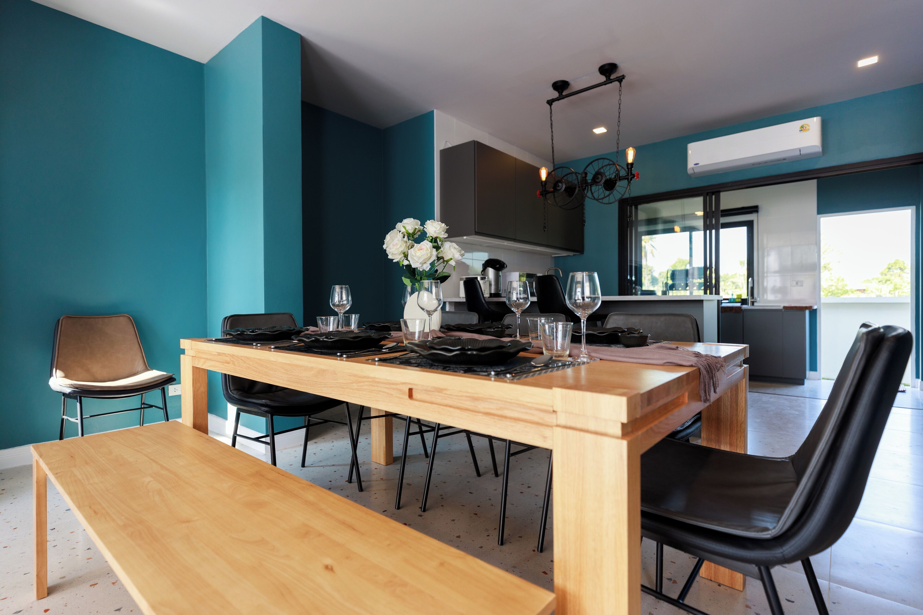 Kanna Brickhouse Pool Villa | Dineren in de kamer