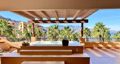 Luxury Ocean front Villas at Danzante bay with No. 1 rated golf course.