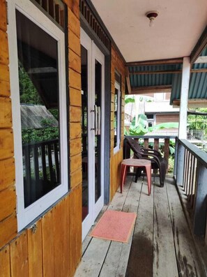 Perhesviitti, vuoristonäköala | Terassi/patio