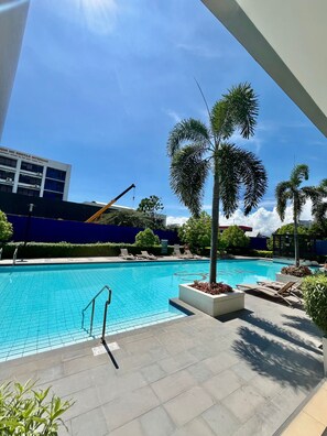 Pool - 2BR Near San Pedro Square and Major Establishments (Davao City)