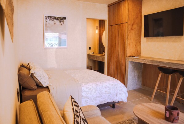 1 makuuhuone, silitysrauta/-lauta, Wi-Fi, vuodevaatteet