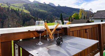 Füchsle holiday flat with mountain views in Wildhaus