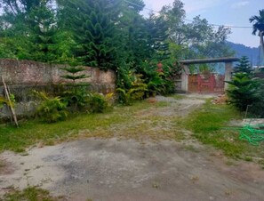 Façana frontal de l'allotjament