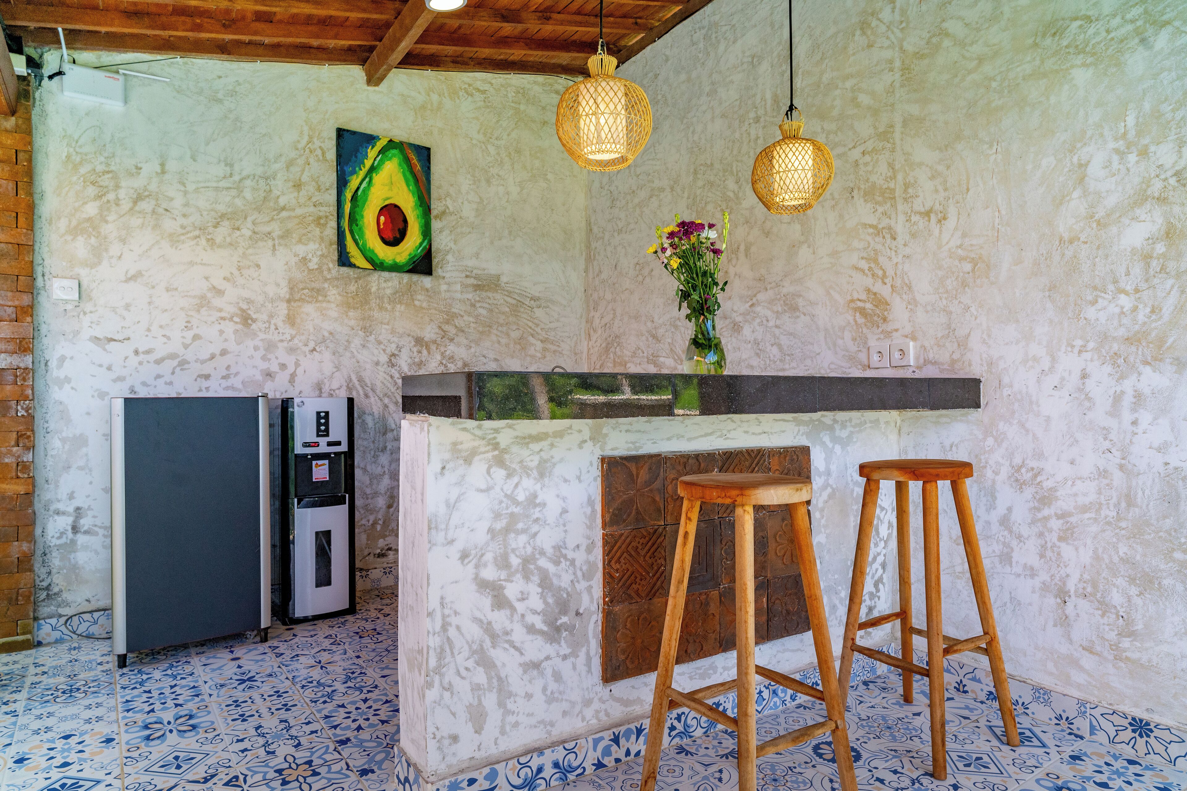 Villa, 1 Bedroom, Private Pool | Private kitchen | Fridge, microwave, stovetop, cookware/dishes/utensils