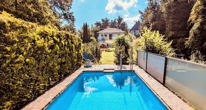 Idyllisches Ferienhaus „Fuxbau“ am Rande der Dahlener Heide