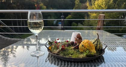 Vacation home "Fuxbau" close to nature on the edge of the Dahlener Heide