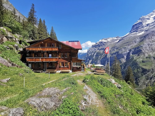 Berggasthaus Tschingelhorn - only accessible on foot (2 hour hike)