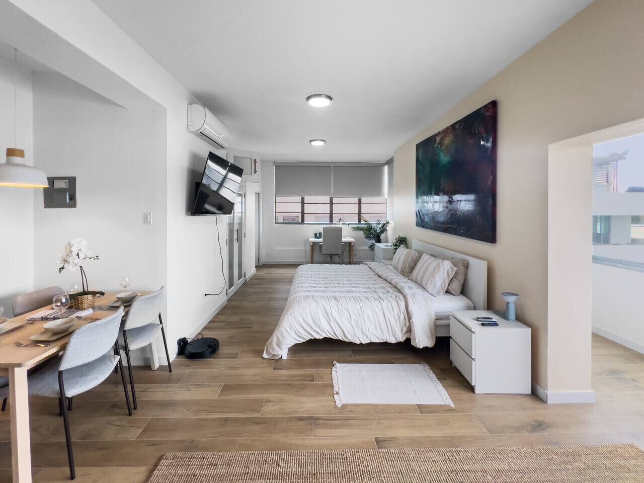 1 dormitorio, escritorio, cuna de viaje y wifi gratis