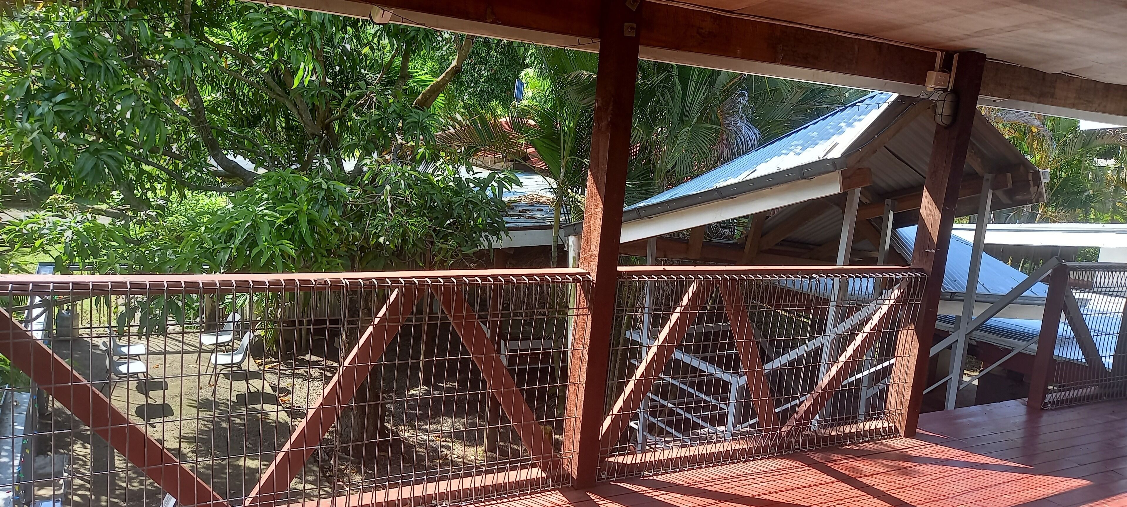 Vue depuis l’hébergement