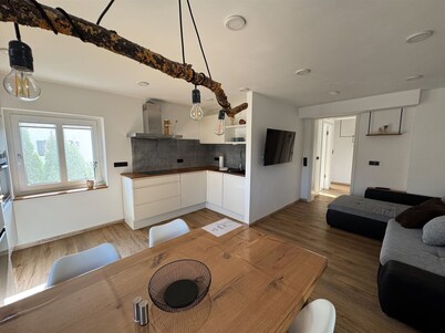 Apartment 'Am Biohof' with Private Terrace and Wi-Fi