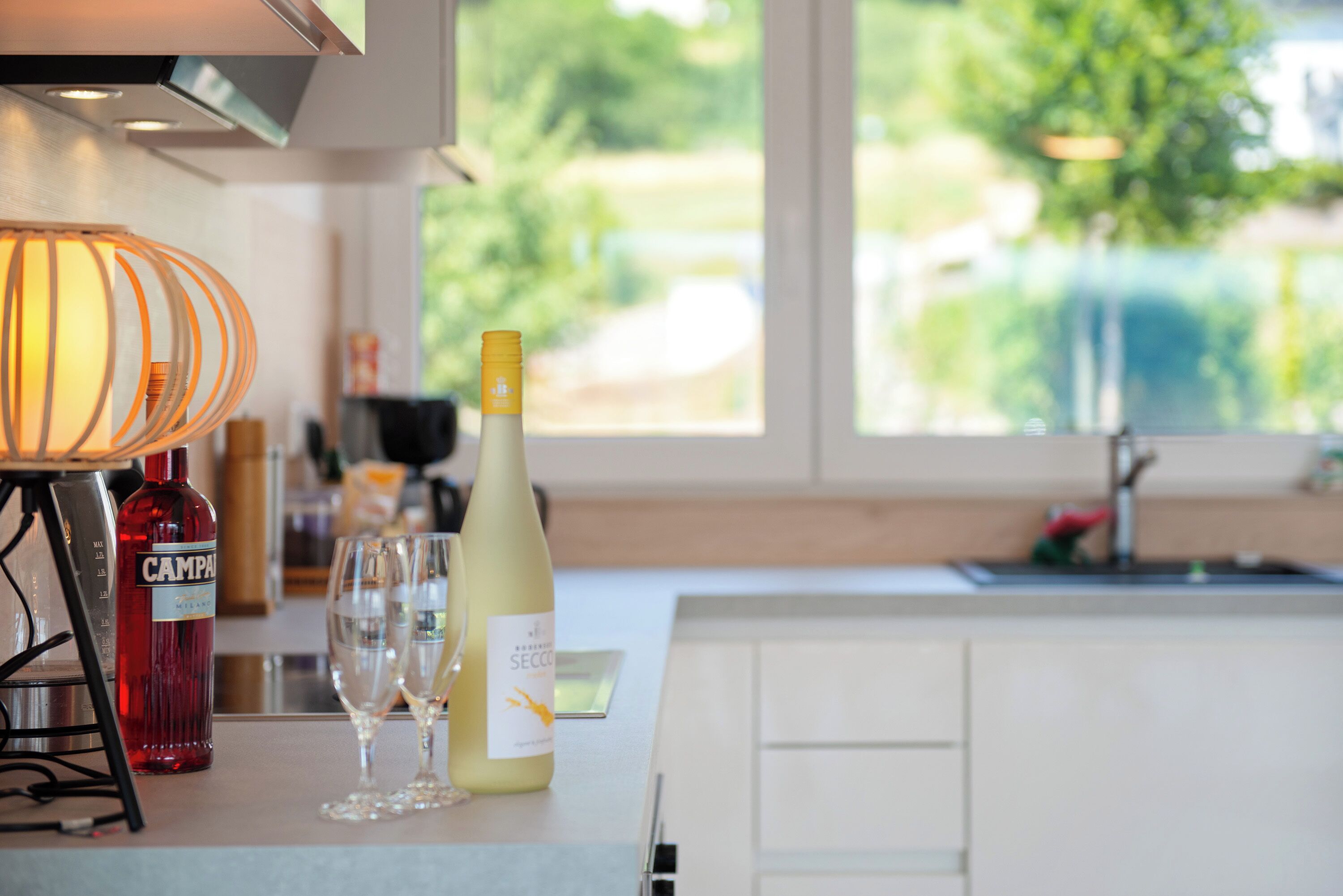 Kühlschrank, Ofen, Herdplatte, Geschirrspüler