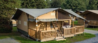 Wodden 8-Person Holiday Tent