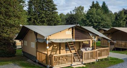 Wodden 8-Person Holiday Tent