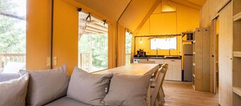 Wodden 8-Person Holiday Tent