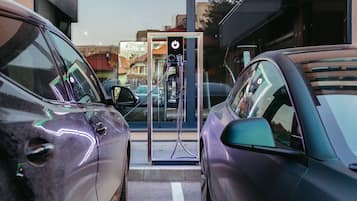 Electric vehicle-charging station
