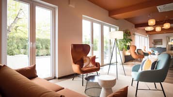 Sala de estar en el lobby