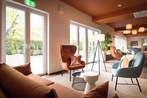 Sala de estar en el lobby