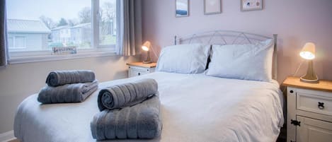 シャレー (2 Bedrooms) | 2 室のベッドルーム、ベッドシーツ