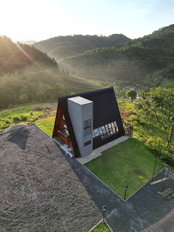 Fachada da propriedade