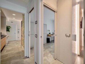 Apartment, 2 Bedrooms, City View | Premium bedding, down comforters, pillowtop beds, in-room safe - Venice Green Residence (Mestre)