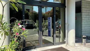 Entrada al alojamiento