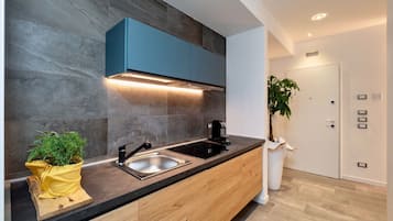 Apartment, 2 Bedrooms, City View | Private kitchen