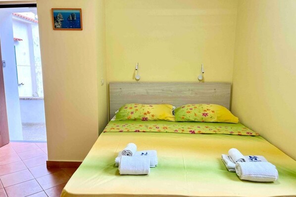 1 chambre, accĂšs au Wi-Fi (inclus), literie fournie