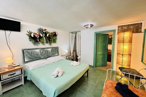 Camera I Coralli- Villa Flores