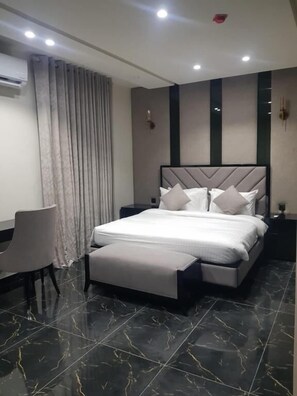 Deluxe-huone | Äänieristys, ilmainen Wi-Fi