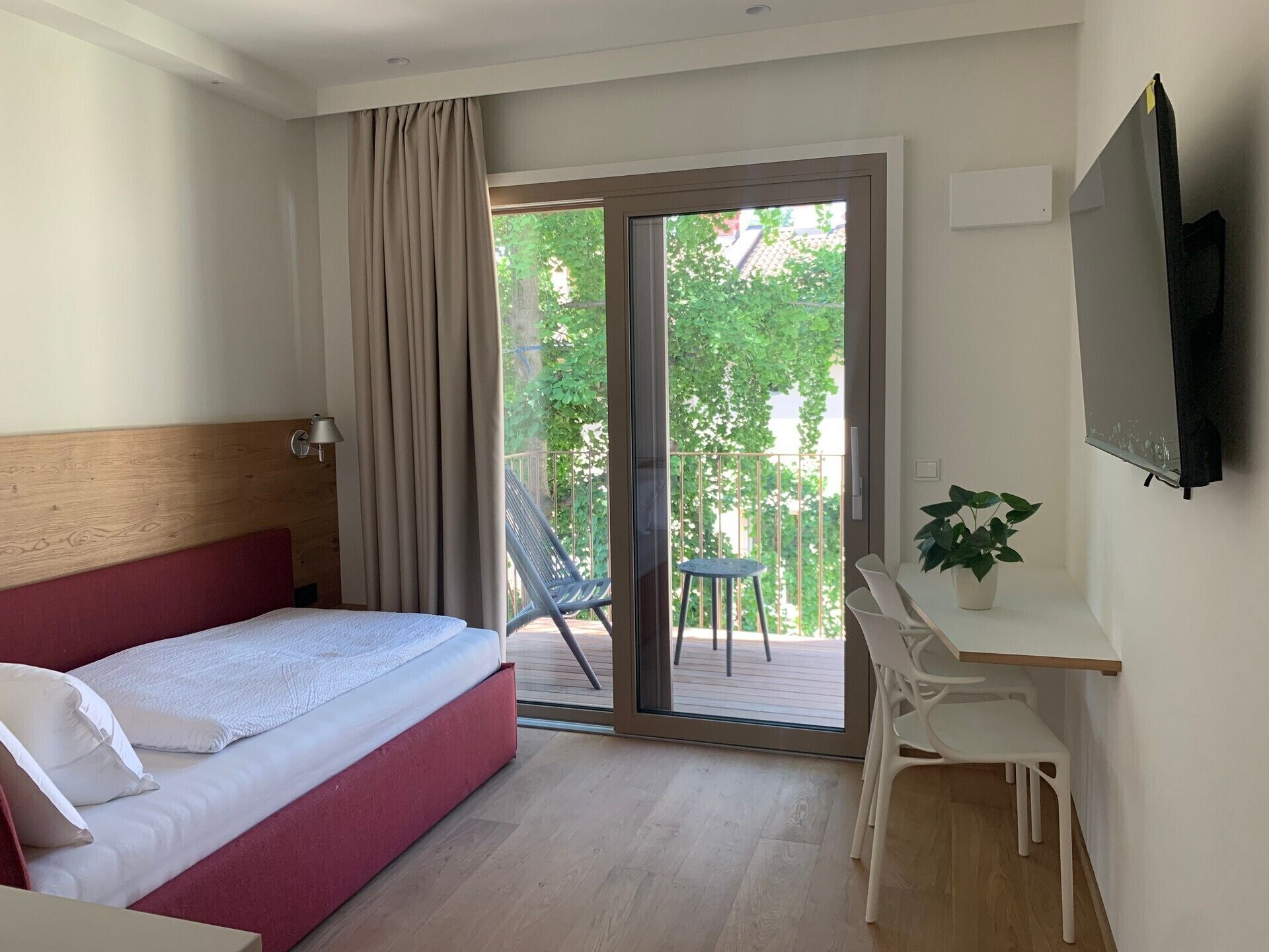 Studio Ville, balcon