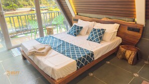Chalet, vue montagne | Espace de travail pour ordinateur portable, chambres insonorisées