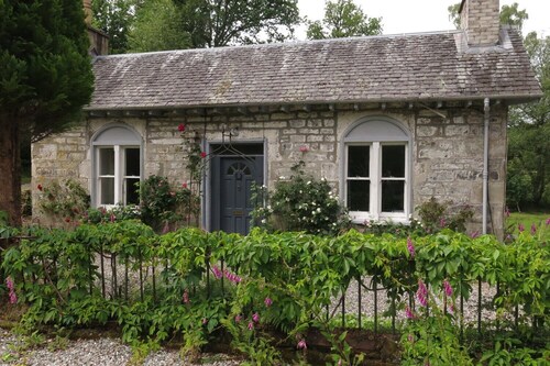 The Lodge at Duchray Castle.  Perfect for family with 3 small children.