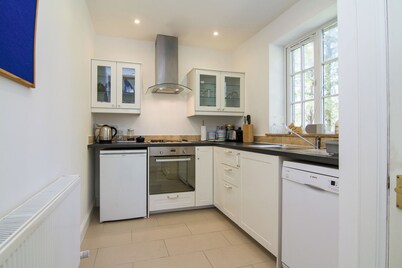 The Lodge at Duchray Castle. Perfect for family with 3 small children.