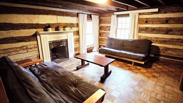 TV connectée, cheminée