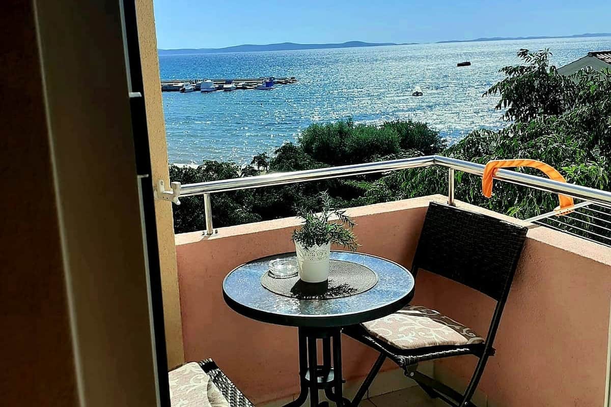 Standard Studio, Balcony, Sea View | Terrace/patio