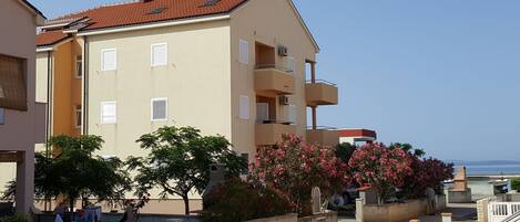 Facciata della struttura