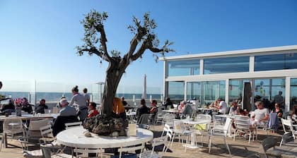 Lovely apartment with terrace and private parking, only 50 m from the beach!