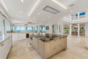 Microwave, oven, stovetop, dishwasher - Lanikai Luxury 5 Bedroom Beachfront Estate - limited time OFFER (Kailua)